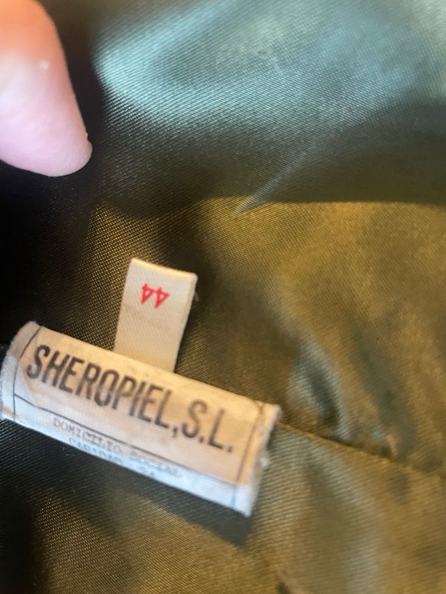 Chaqueta piel Pepe Arnaldos. talla 44