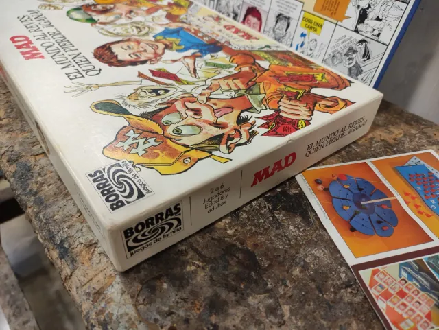 Juego de mesa MAD El Mundo al Revés Borrás