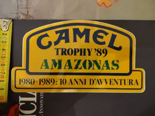 Adesivo Camel Trophy '89 Amazonas
