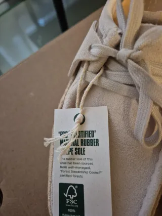 Clarks Scarpe Beige Suede