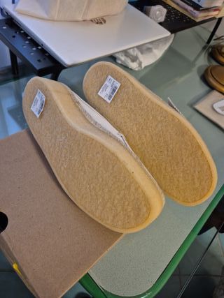 Clarks Scarpe Beige Suede