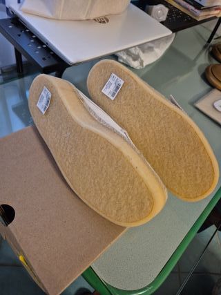 Clarks Scarpe Beige Suede