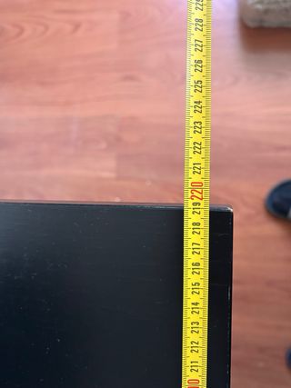 Mesa comedor extensible Ikea negras