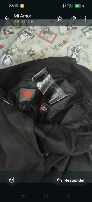 Pantalón Dainese Moto Negro