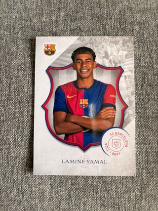 Cromo Lamine Yamal Topps 125 FC Barcelona