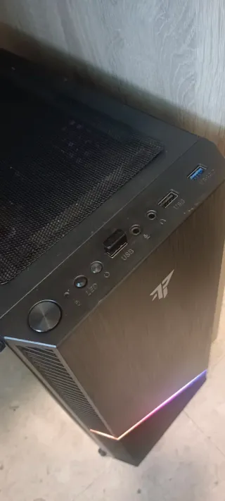 Torre PC i5 7600 Negra RGB