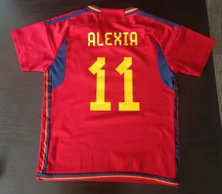 Equipación España Femenina 2023 Talla 24 5-7 años