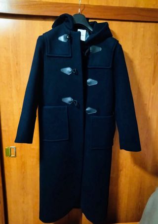 Trenca Lana Sandro Paris Azul