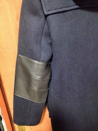 Trenca Lana Sandro Paris Azul