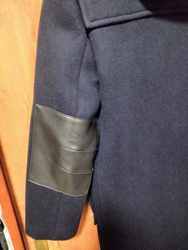 Trenca Lana Sandro Paris Azul