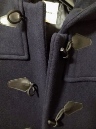 Trenca Lana Sandro Paris Azul