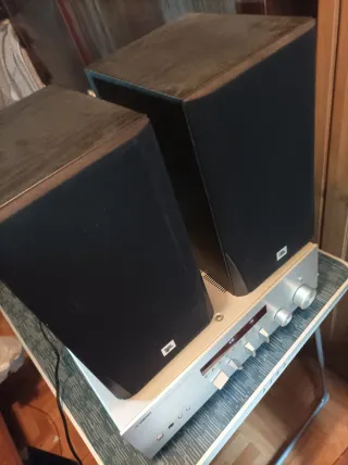 Amplificador Yamaha R-S300 Plata