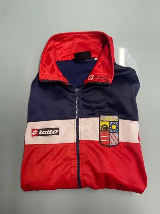 Giacca Lotto blu e rossa