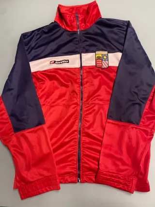 Giacca Lotto blu e rossa