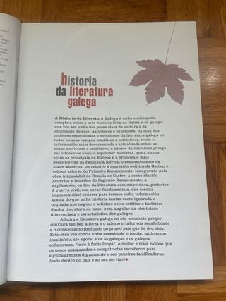 Historia da literatura galega
