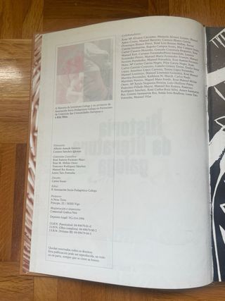 Historia da literatura galega