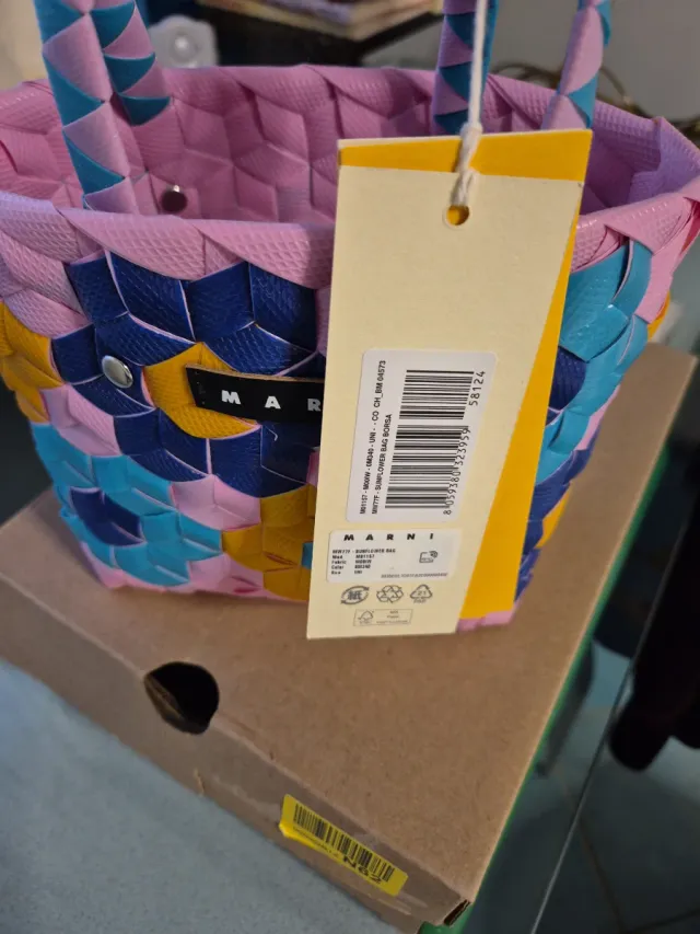 Borsa Marni Tropicalia Beige