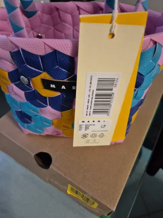 Borsa Marni Tropicalia Beige