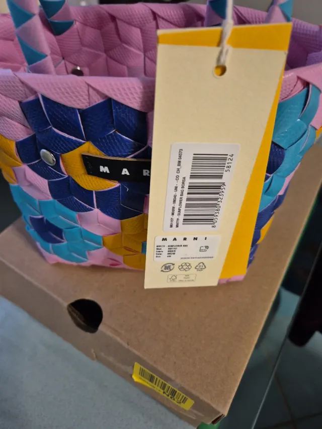 Borsa Marni Tropicalia Beige