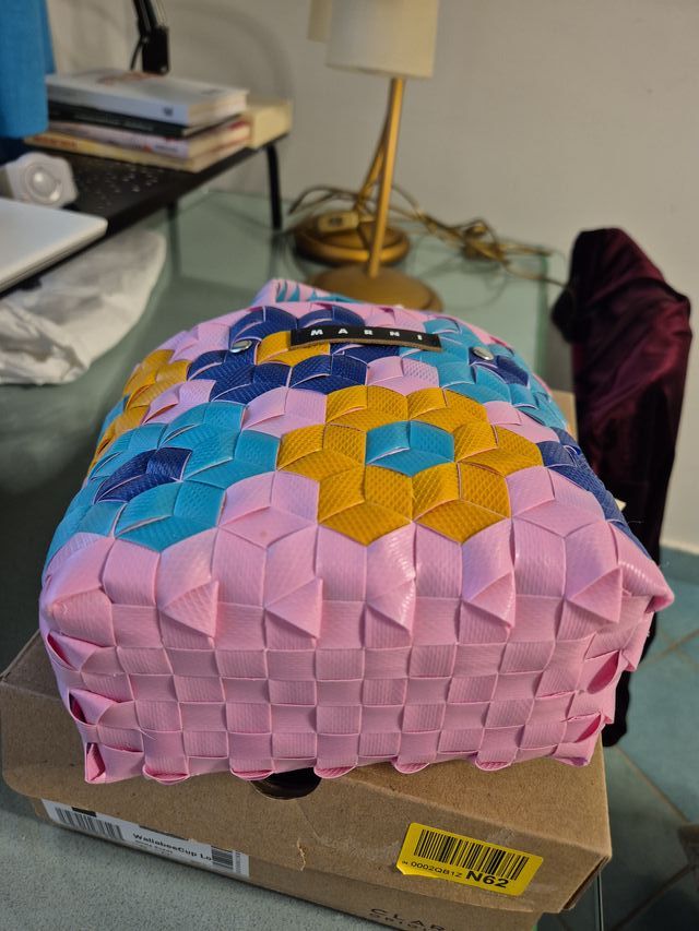 Borsa Marni Tropicalia Beige