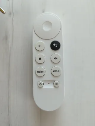 Chromecast con Google TV 4K Nieve SIN CAJA