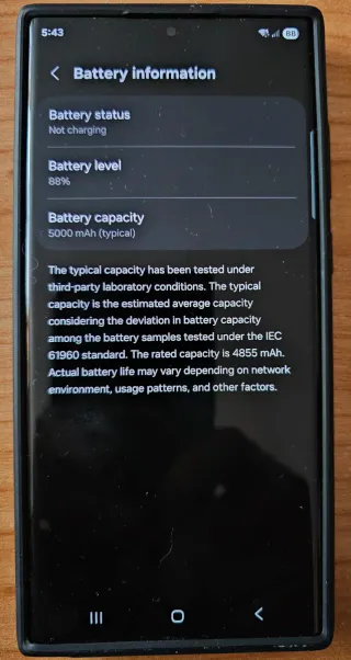 Samsung Galaxy S22 Ultra 256Gb/12Gb Ram Nero