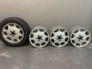 4 Llantas Originales MB 16” 500SL R129
