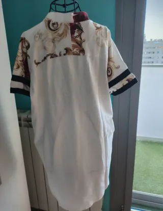 Camiseta SikSilk Blanca con Estampado