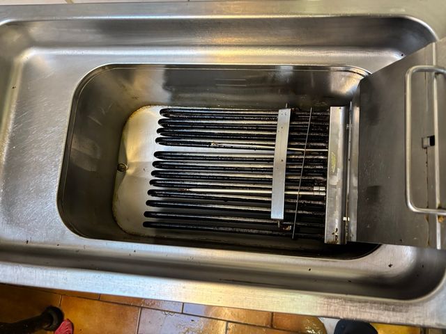 Freidora industrial Zanussi