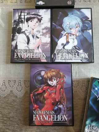 Neon Genesis Evangelion DVD Serie y Películas