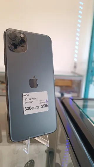 Batteria nera per iPhone 11 Pro Max 256 GB 100%