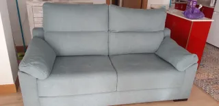 Sofá de 2 plazas de tela