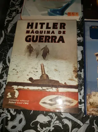 Lote 6 Libros Atlas, cocina y Guerra