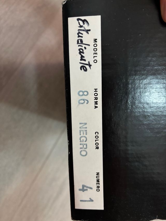 Zapatos Estudiante Fiestas Villena