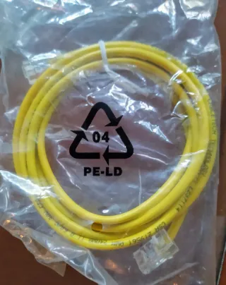 Cable Ethernet Amarillo Nuevo