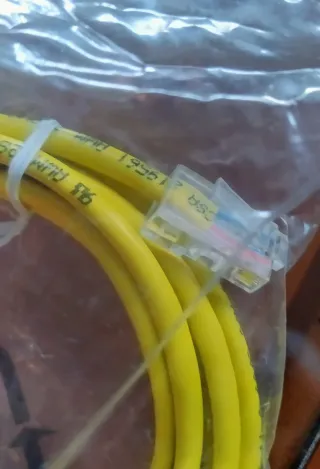 Cable Ethernet Amarillo Nuevo