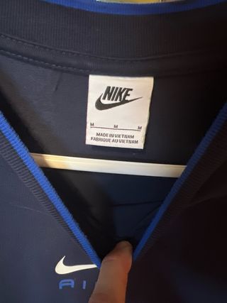 Camiseta Nike Air manga corta azul