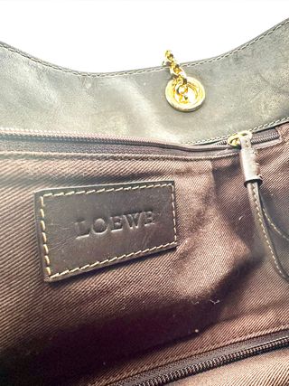 Bolso Loewe Piel Marrón con Corona