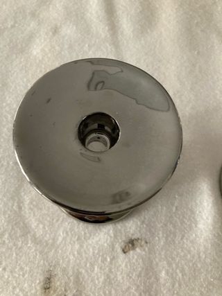 Portavelas Zara Home plateados