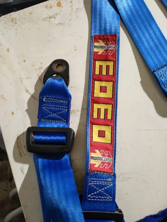 Cinturón de seguridad Momocorde azul