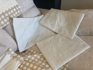 Edredón, almohada y riñonera cuna oso