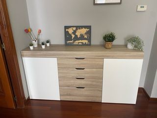 Salón completo. Mueble TV, mesa centro, aparador