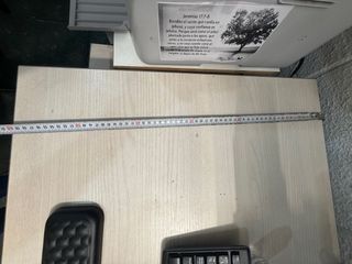 Escritorio de oficina madera y metal