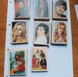 165 cromos Este Famosos Canción Cine y TV.1973