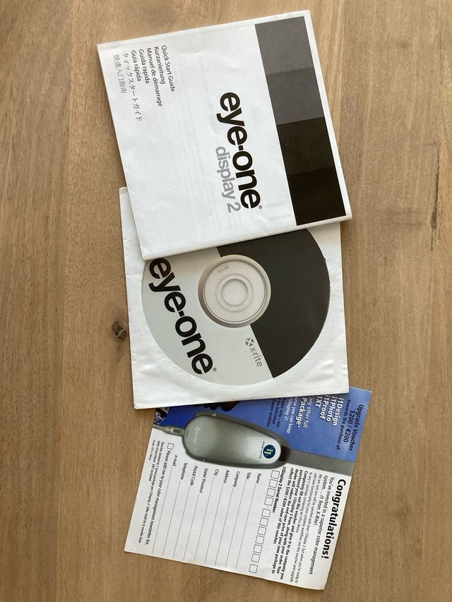 Calibrador minitor PRO X-Rite Eye-One Display 2