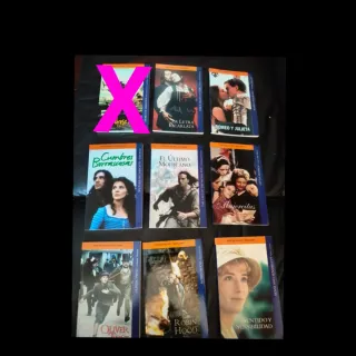 Libros de películas en inglés y castellano