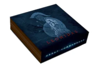 Moneda 2 oz Plata Pura Leónidas Espartano