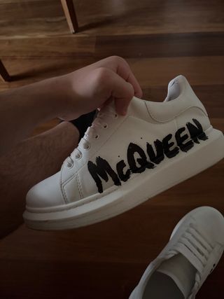 Alexander McQueen Scarpe Bianche Uomo Donna