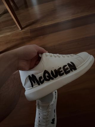 Alexander McQueen Scarpe Bianche Uomo Donna