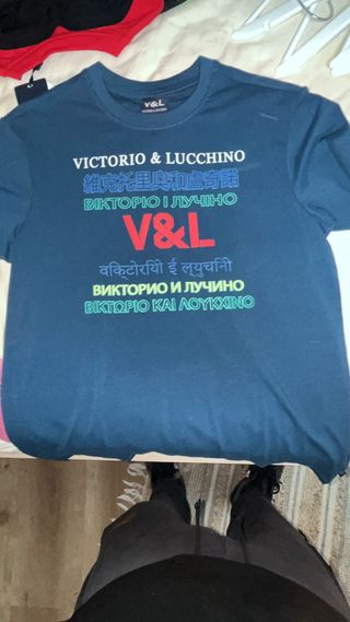 Camiseta Victorio & Luchino Azul